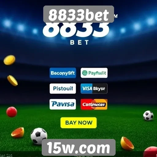 Opções de pagamento diversificadas no 8833bet atraem jogadores