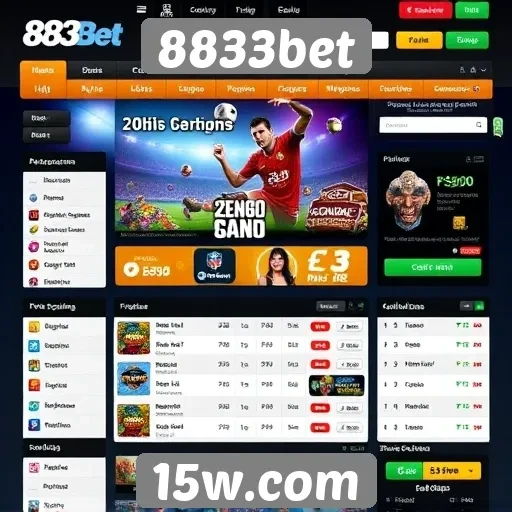 Interface do usuário no 8833bet é intuitiva